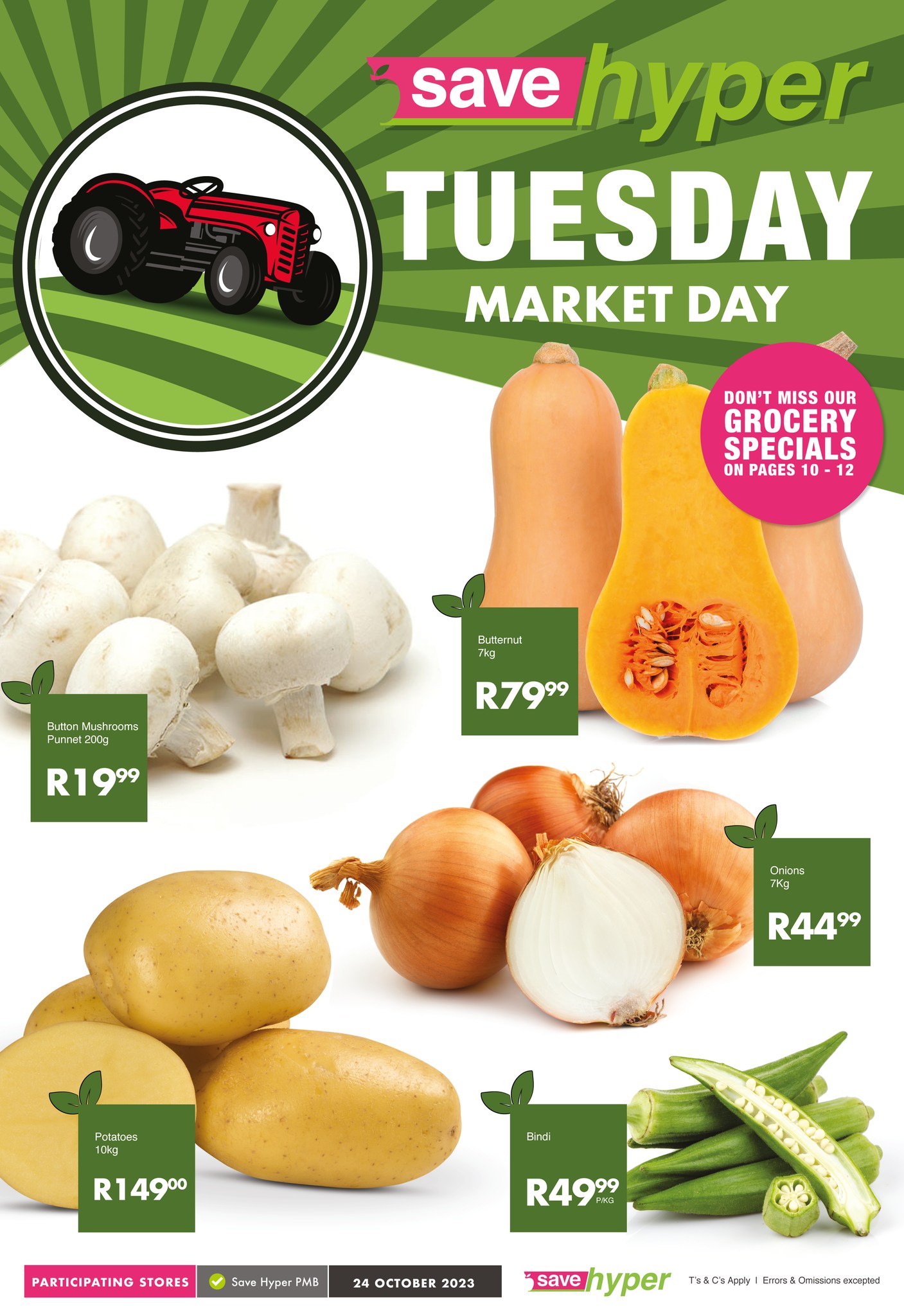 Save Hyper - NEW Tuesday Market day specials on 24 October... | Facebook