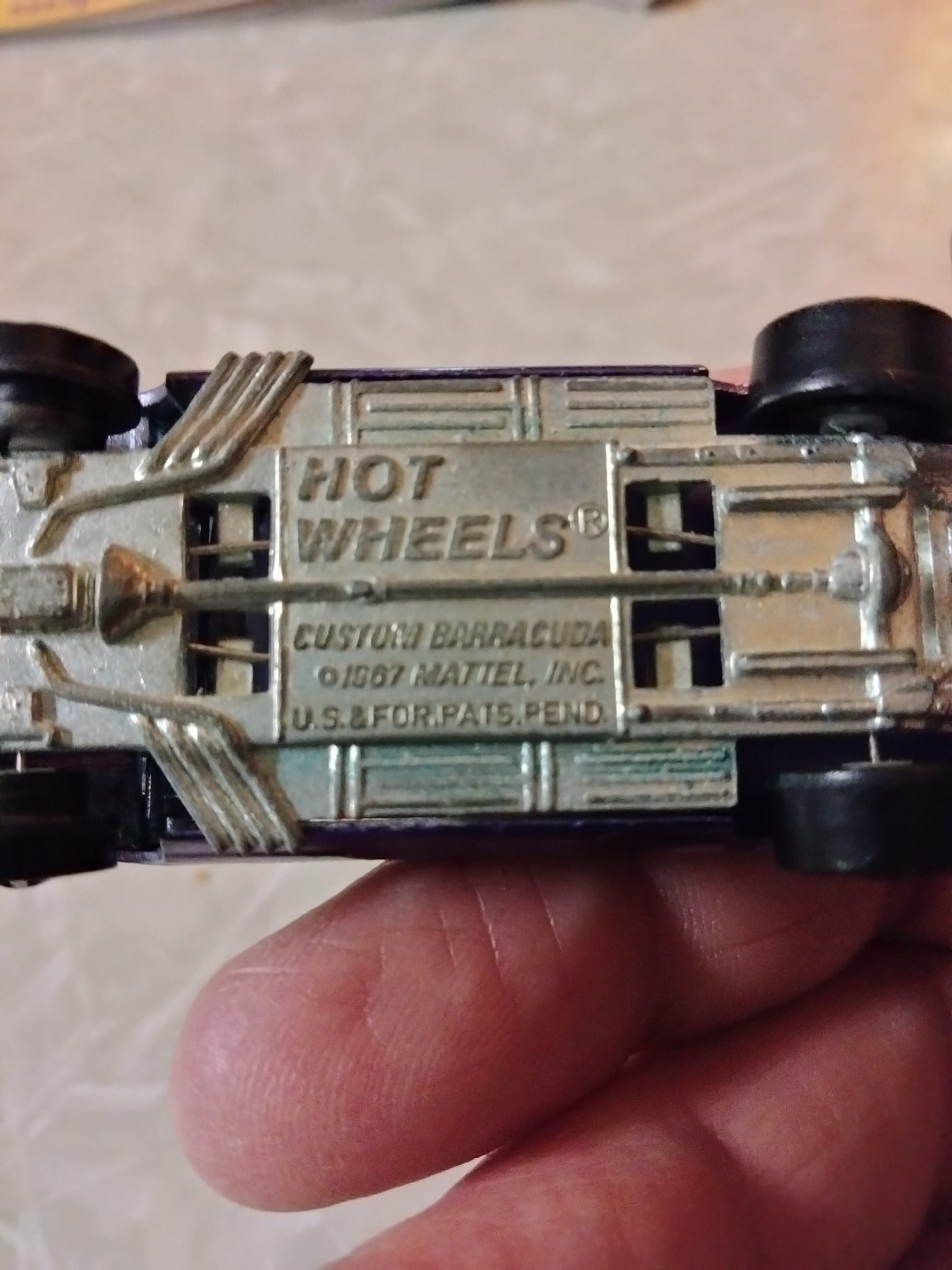 Hot Wheels Red Line 1967 Barracuda rarity
