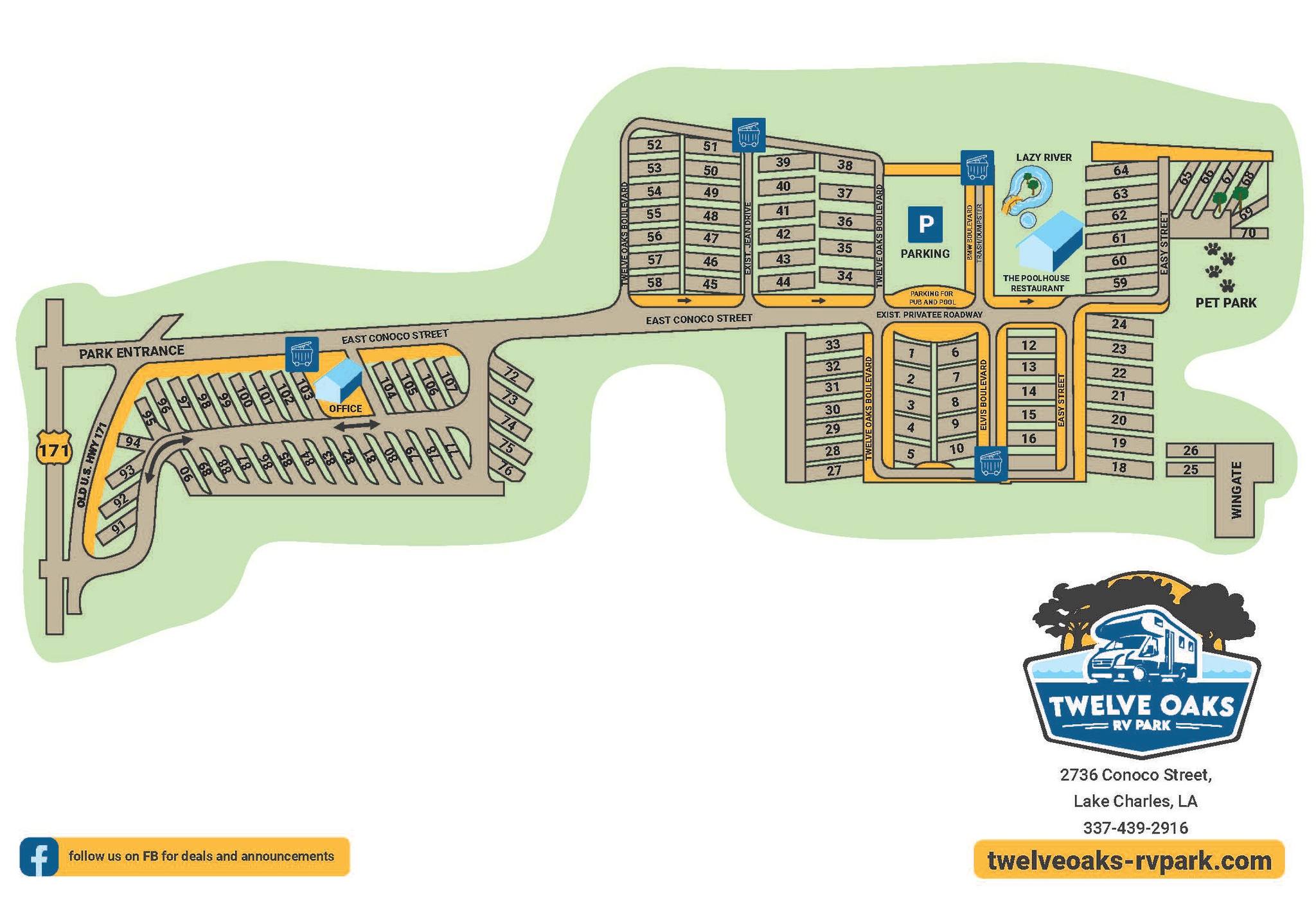 Twelve - Check out our new PARK MAP, courtesy of SMG Design! We have a ...