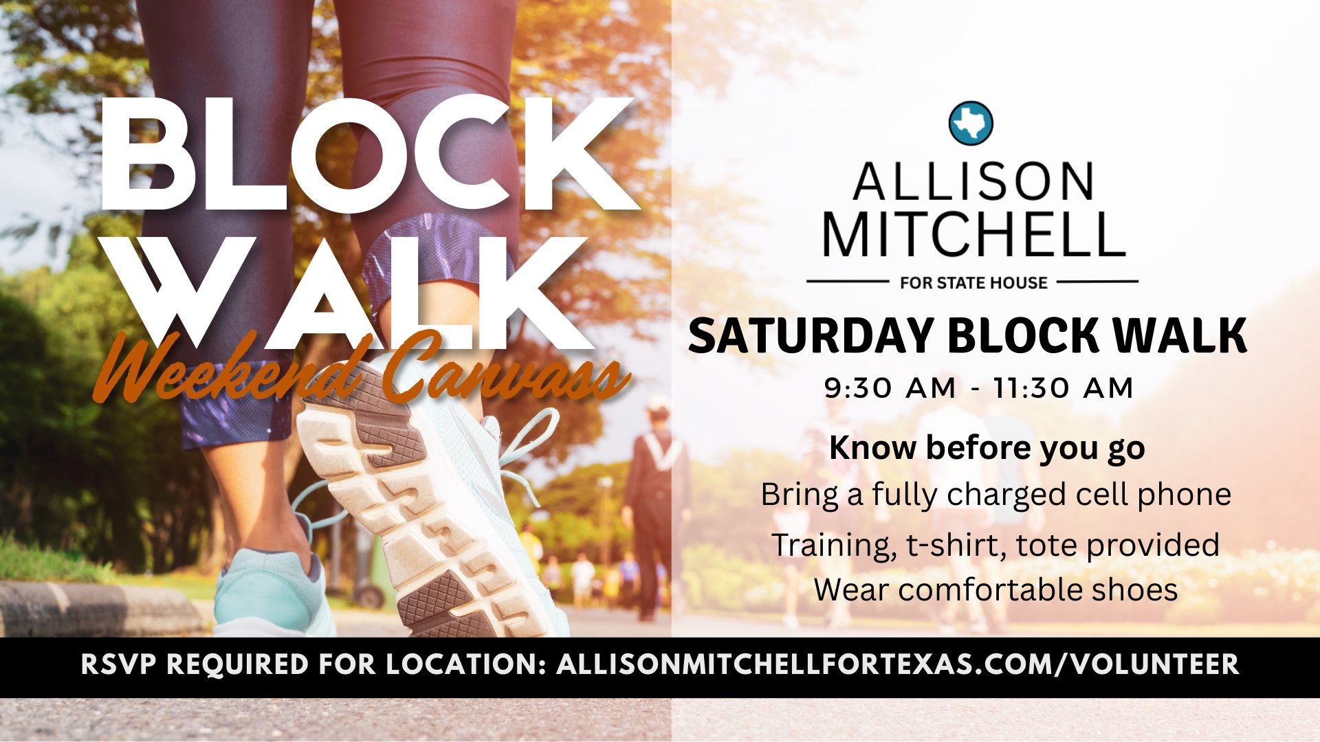 Weekend Block Walk!