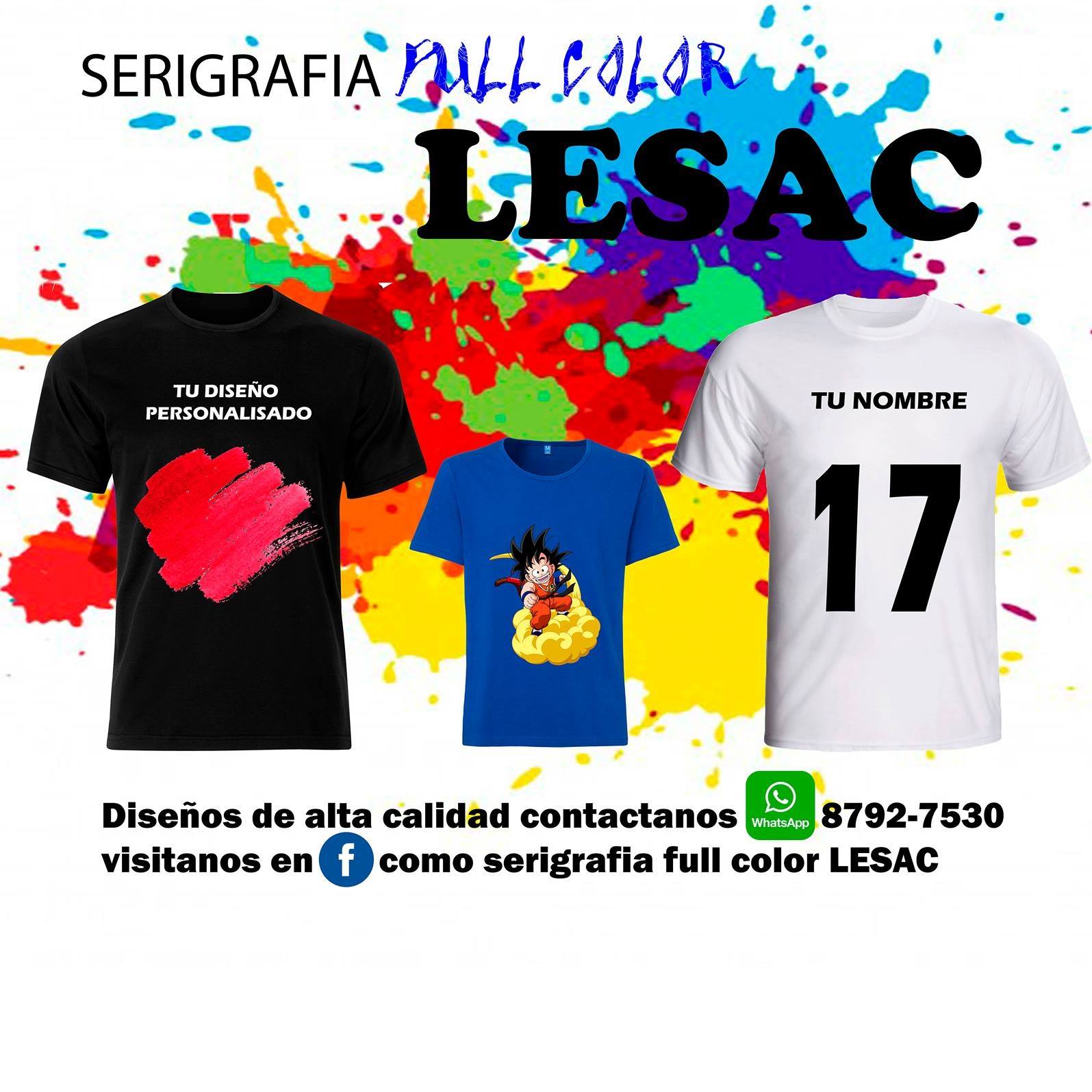 Serigrafia Full Color Lesac Tegucigalpa Honduras Facebook