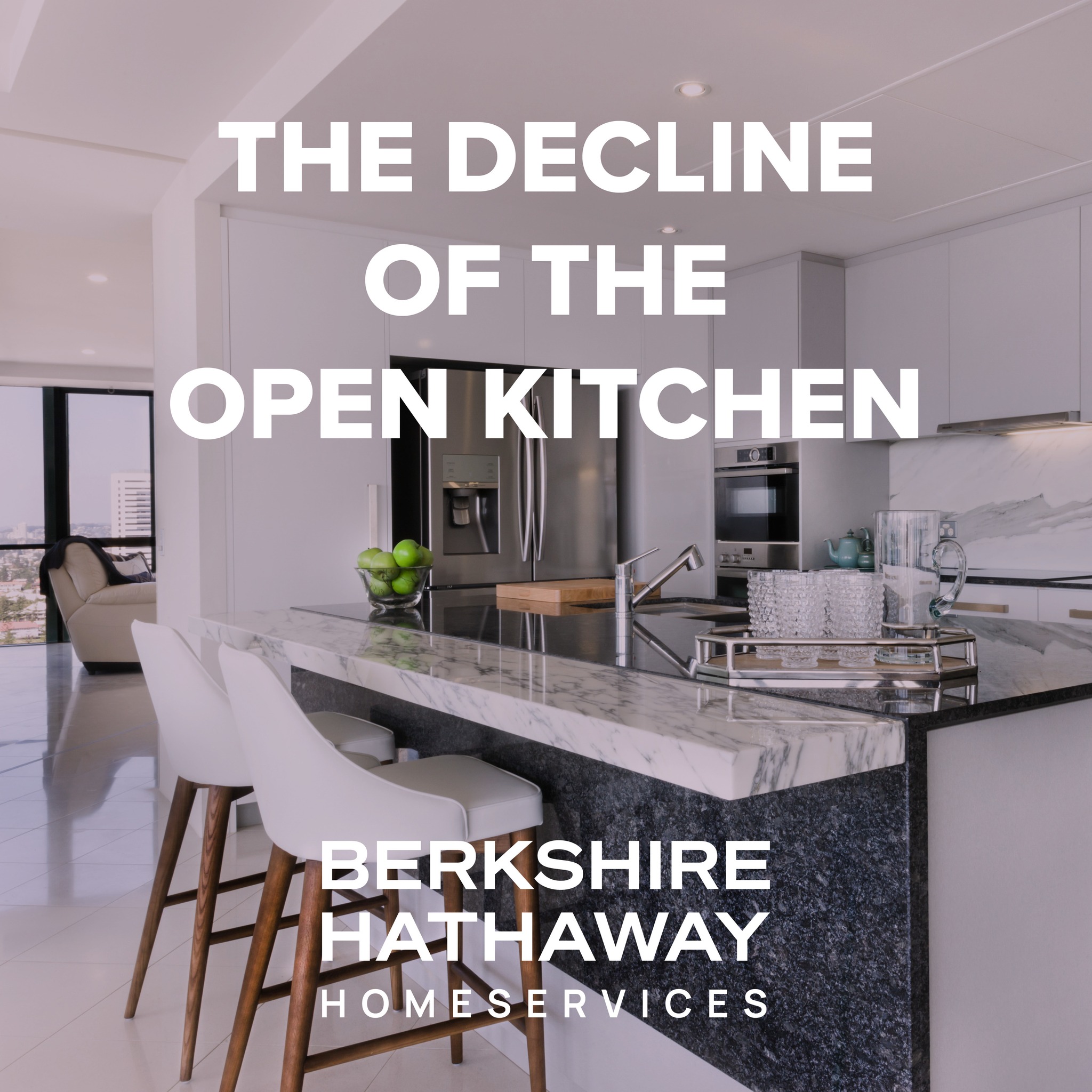 The open kitchen is falling out of favor, due to changes in daily ...