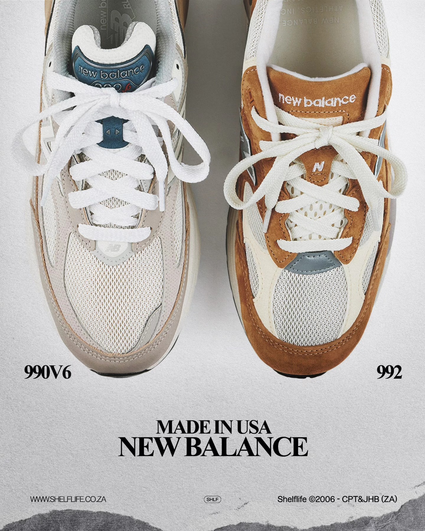 New Balance Made in USA 992 & New Balance Made in USA 990v6 
