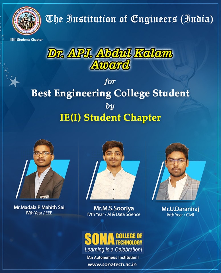 Sona - We are thrilled to announce the recipients of the prestigious ...