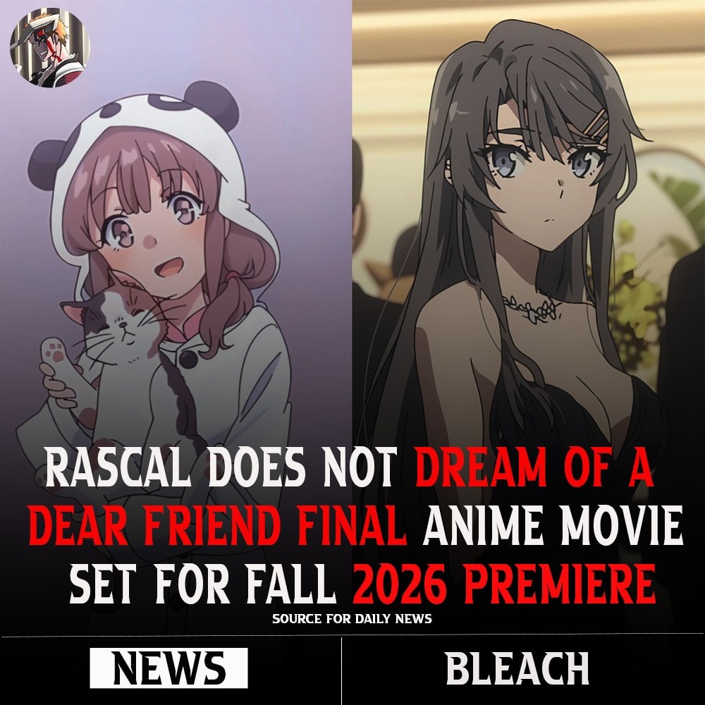 Bleach - The beloved Rascal Does Not Dream series is officially coming ...