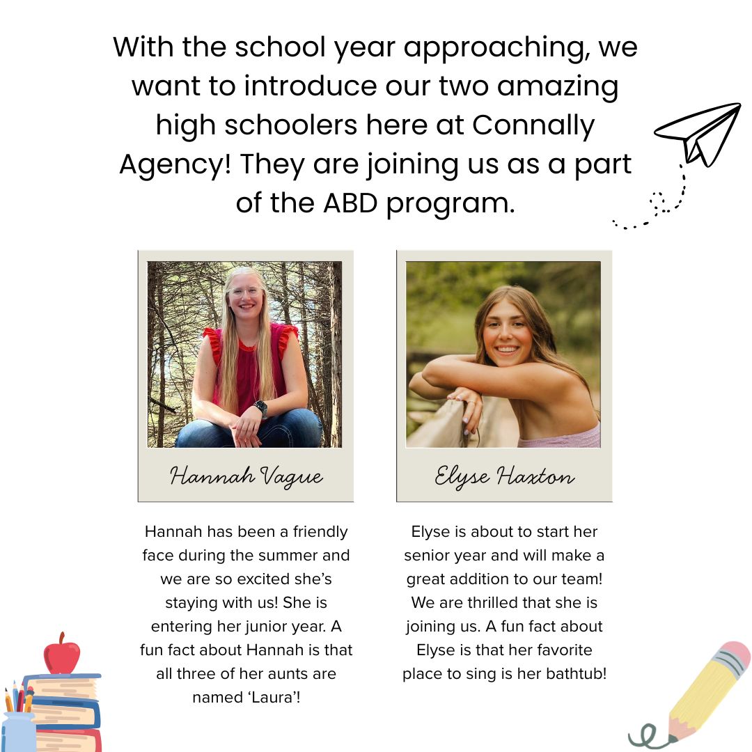Meet our awesome ABD additions for... - Connally Agency, Inc | Facebook