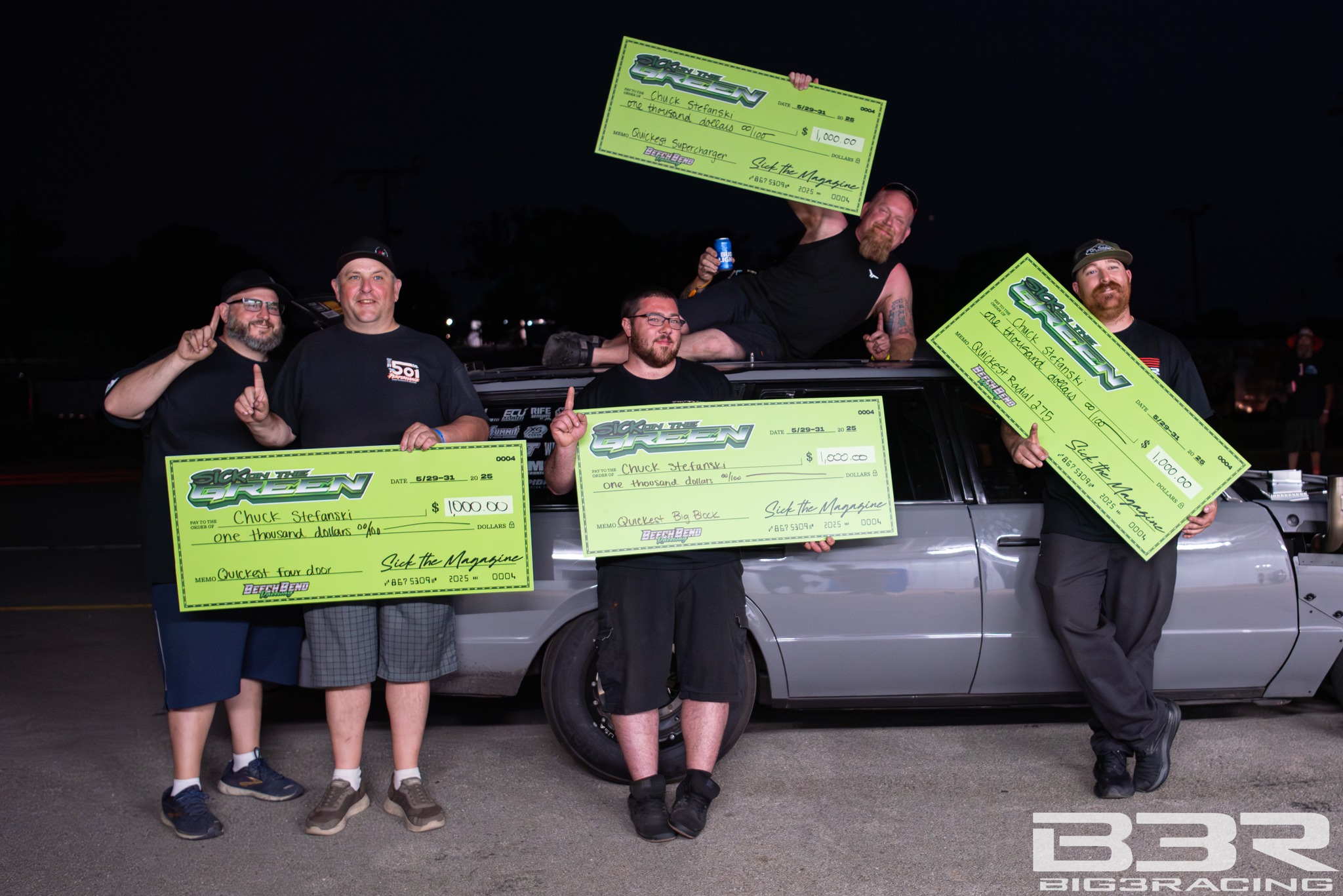 WINNERS ARE GRINNERS at Sick On The Green! Congratulations to 