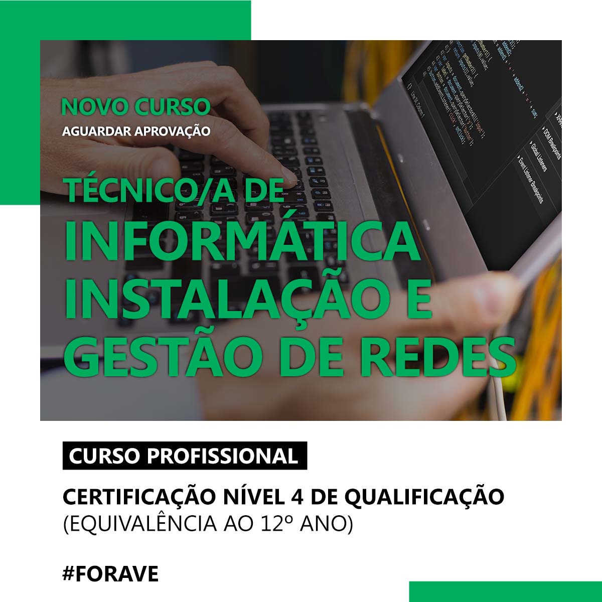 📣 #FORAVE - CURSOS... - Forave Escola Profissional | Facebook