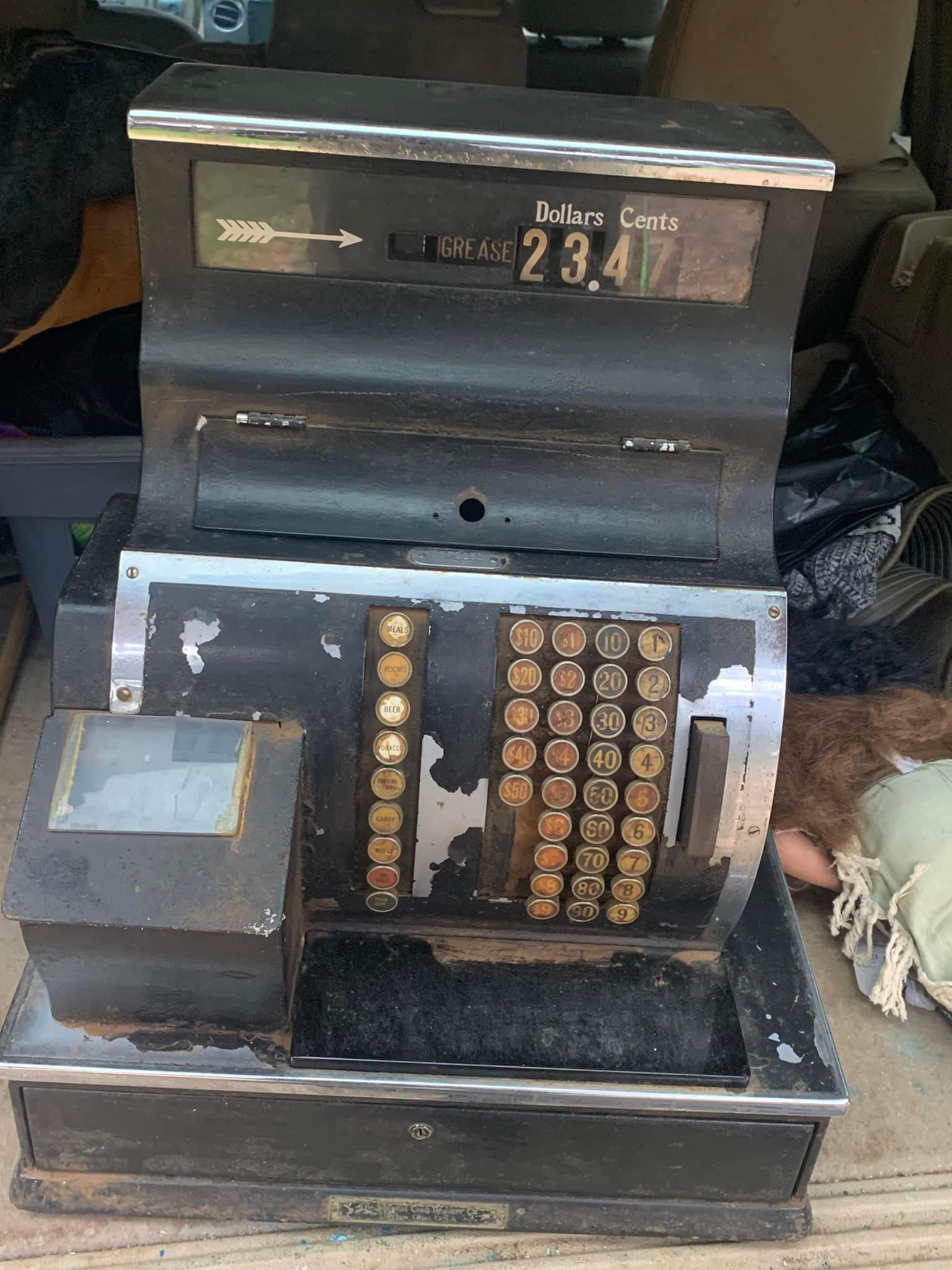 What is the value of a #1082 National Cash Register?