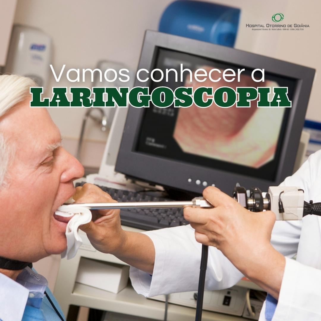 ️A laringoscopia é um... - Hospital Otorrino de Goiânia