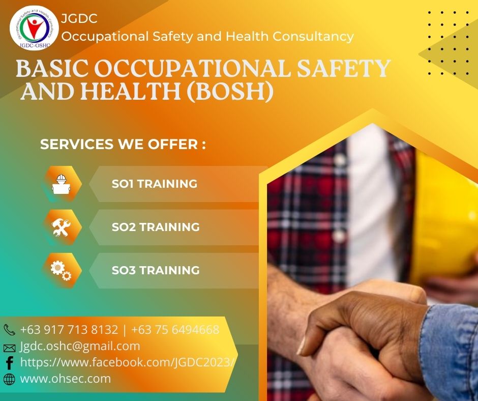 🔑... - JGDC OSHC - Occupational Safety and Health Consultancy | Facebook