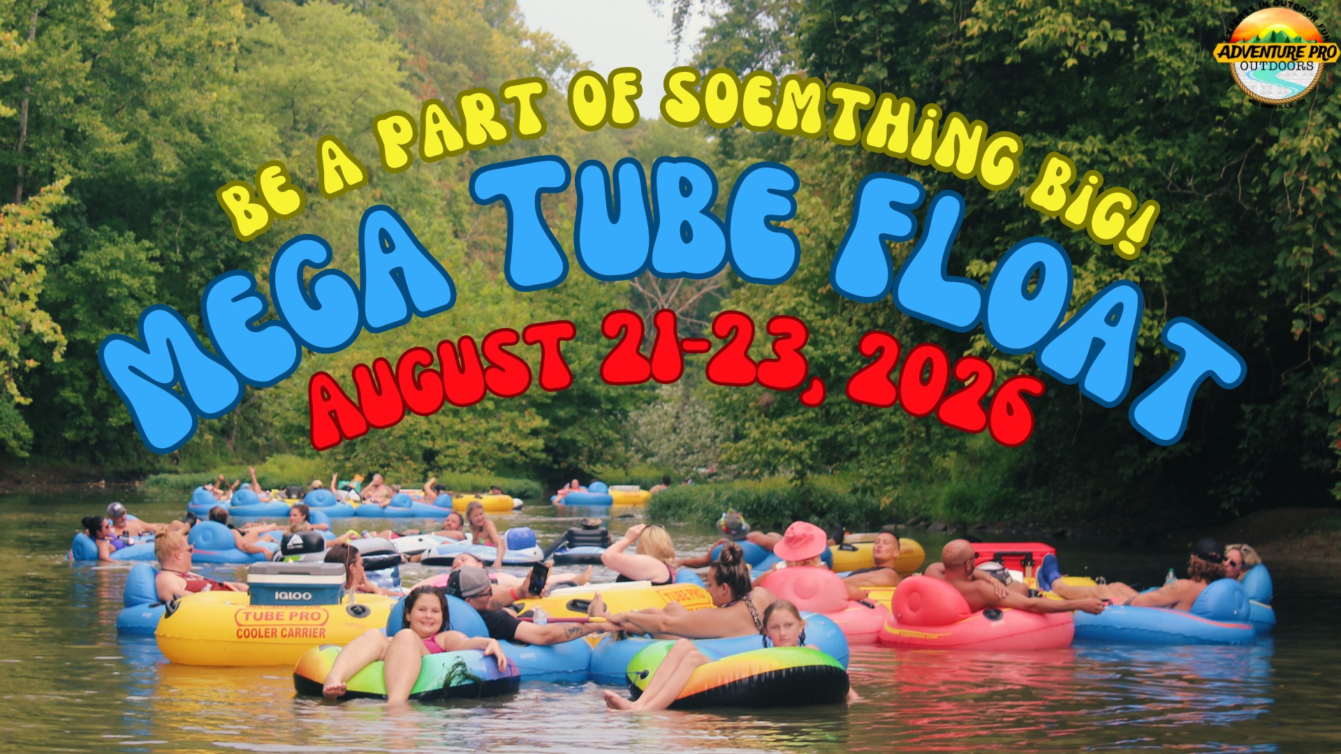 9th Annual MEGA TUBE FLOAT on the Hocking River!