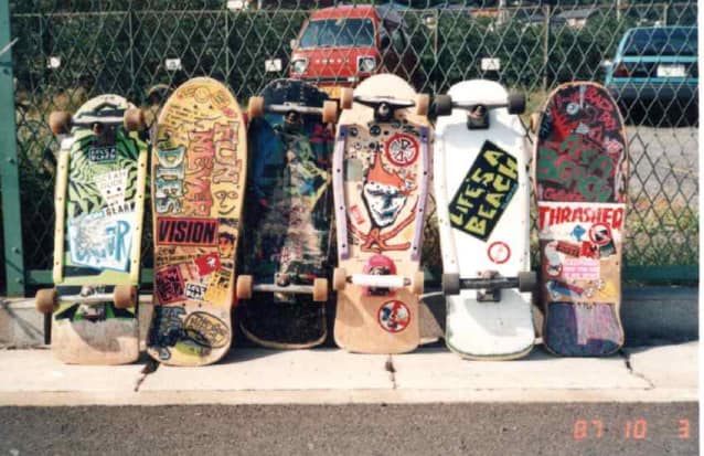 Christian Hosoi skateboard in 1987