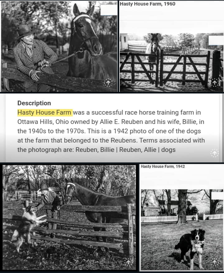 🆒 HASTY HOUSE FARM. Hasty Rd. Part-1 around 1925 shows Professor