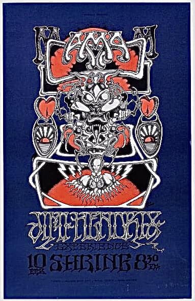 Earlier, I posted the poster by John Van Hamersveld for Jimi