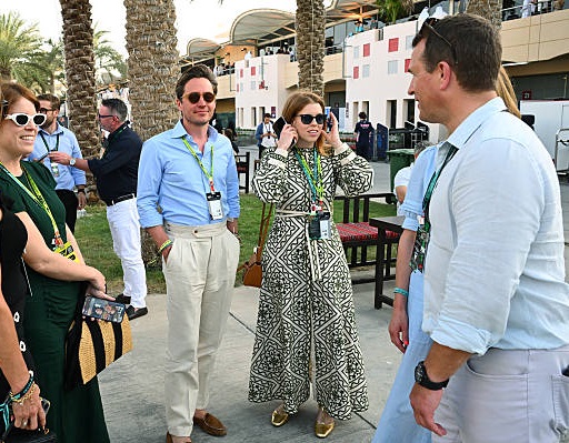 History - April 13, 2025. Royal cousins, HRH Princess Beatrice, Mrs ...