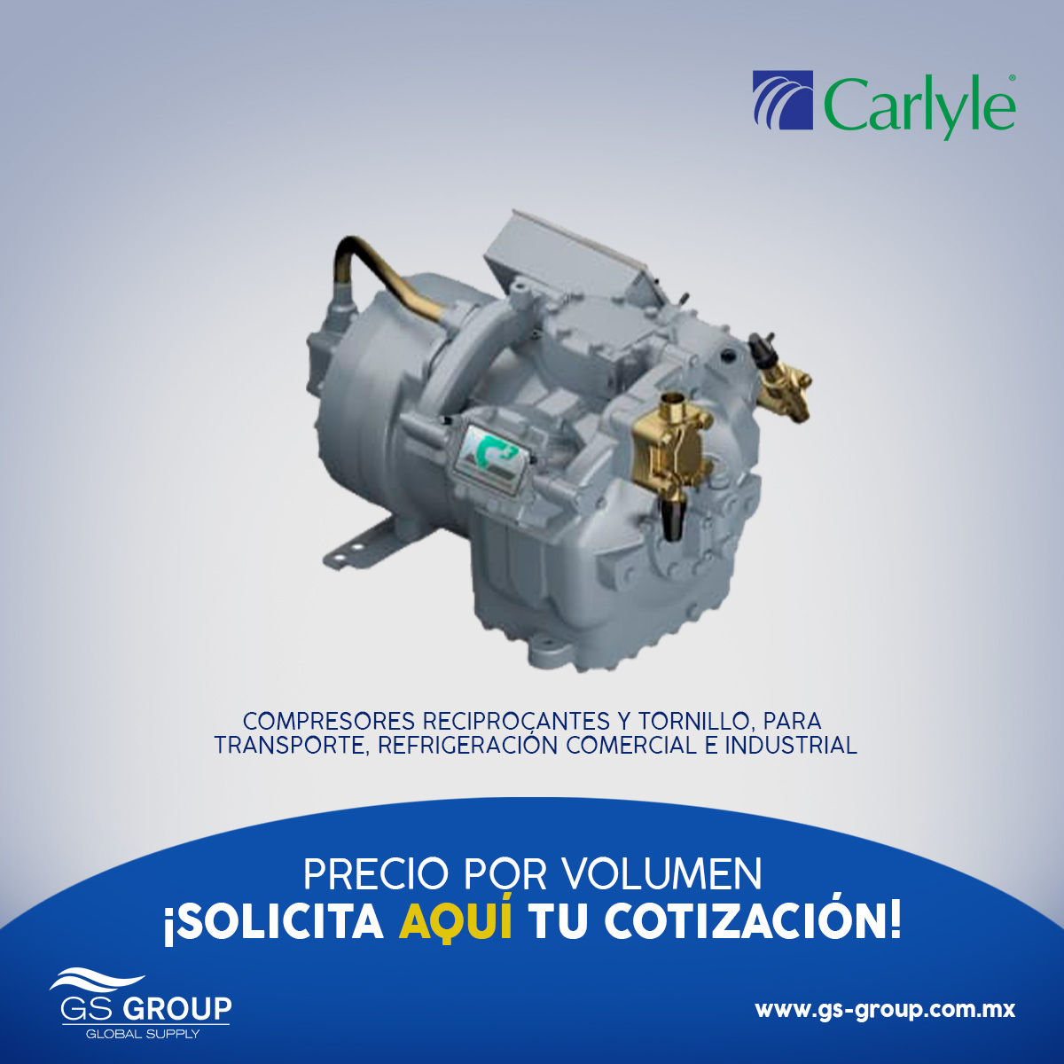 GS GROUP - 📢 Compresores para Refrigeración y AC: Scroll,...