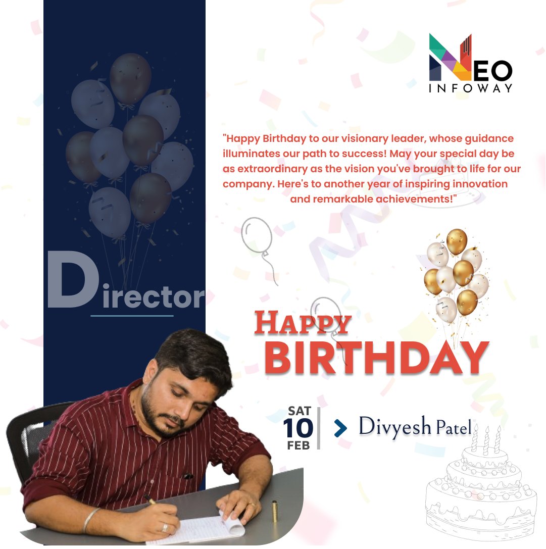 Neo infoway - Happy Birthday to our visionary leader,...
