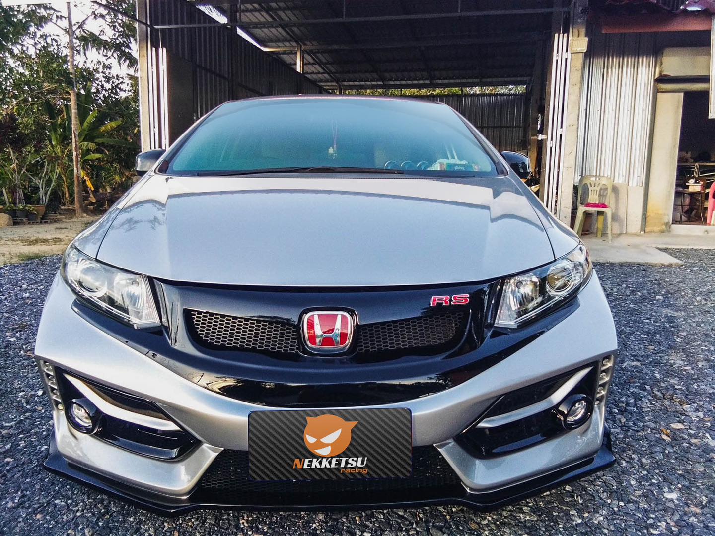 🚗🔥ชุดแต่ง Honda Civic FB หน้า Type R 2020 หลัง Type X จาก Nekketsu ...