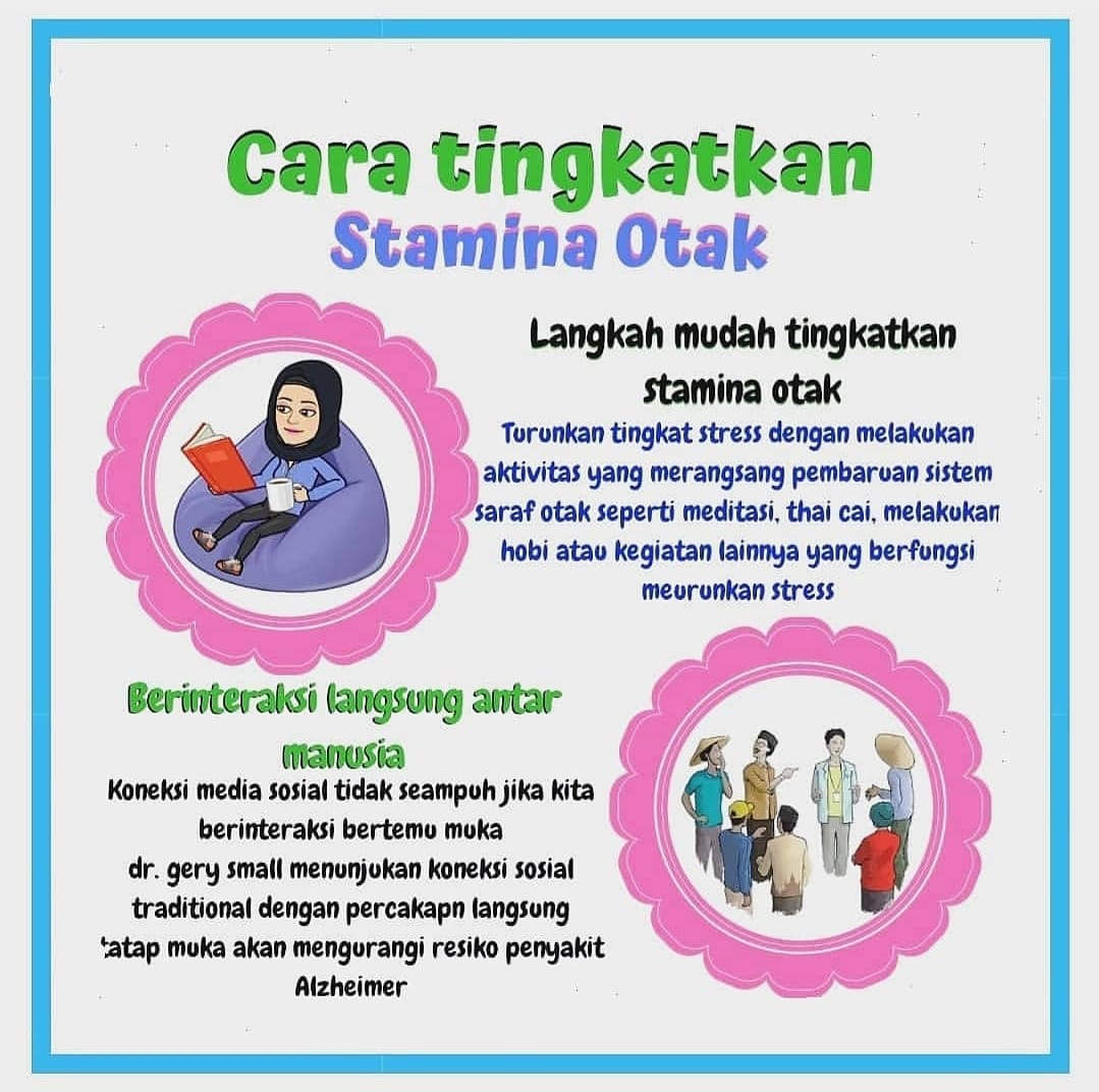 Makan 5x Sehari Bisa Turun 10kg Cara Tingkatkan Stamina Otak Selain Karena Kelebihan Lemak Jarang Berinteraksi Dan Bersosialisasi Langsung Antar Manusia Dpt Menurunkan Fungsi Otak Lo Perbanyak