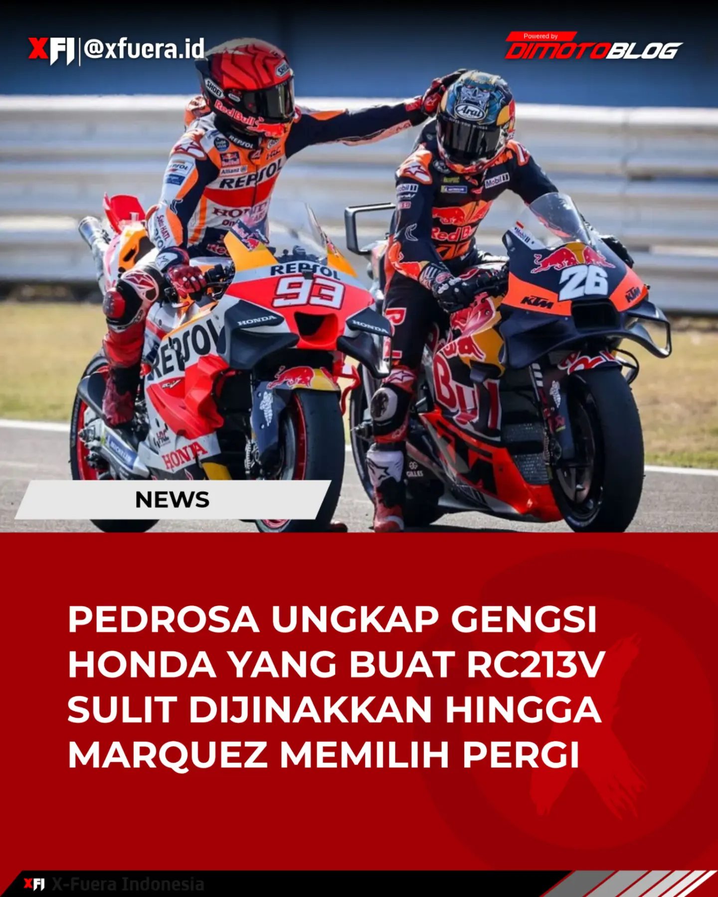 MotoMainly - Dani Pedrosa mengungkap penyebab hubungan Marc Marquez dan ...