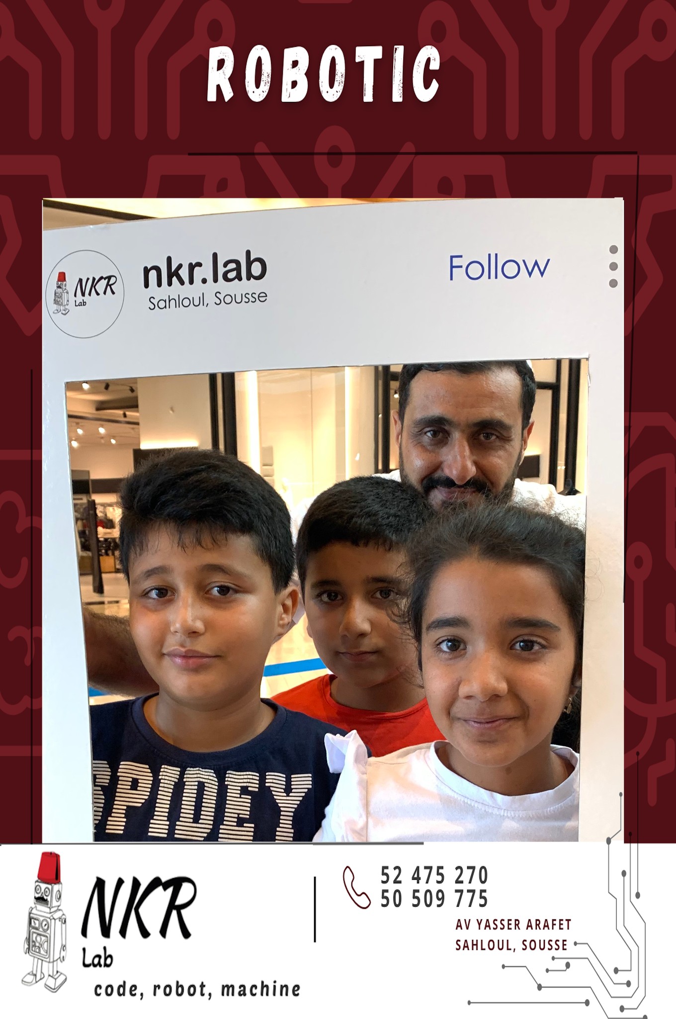 NKR LAB : Network Kodes and Robotic | Sousse