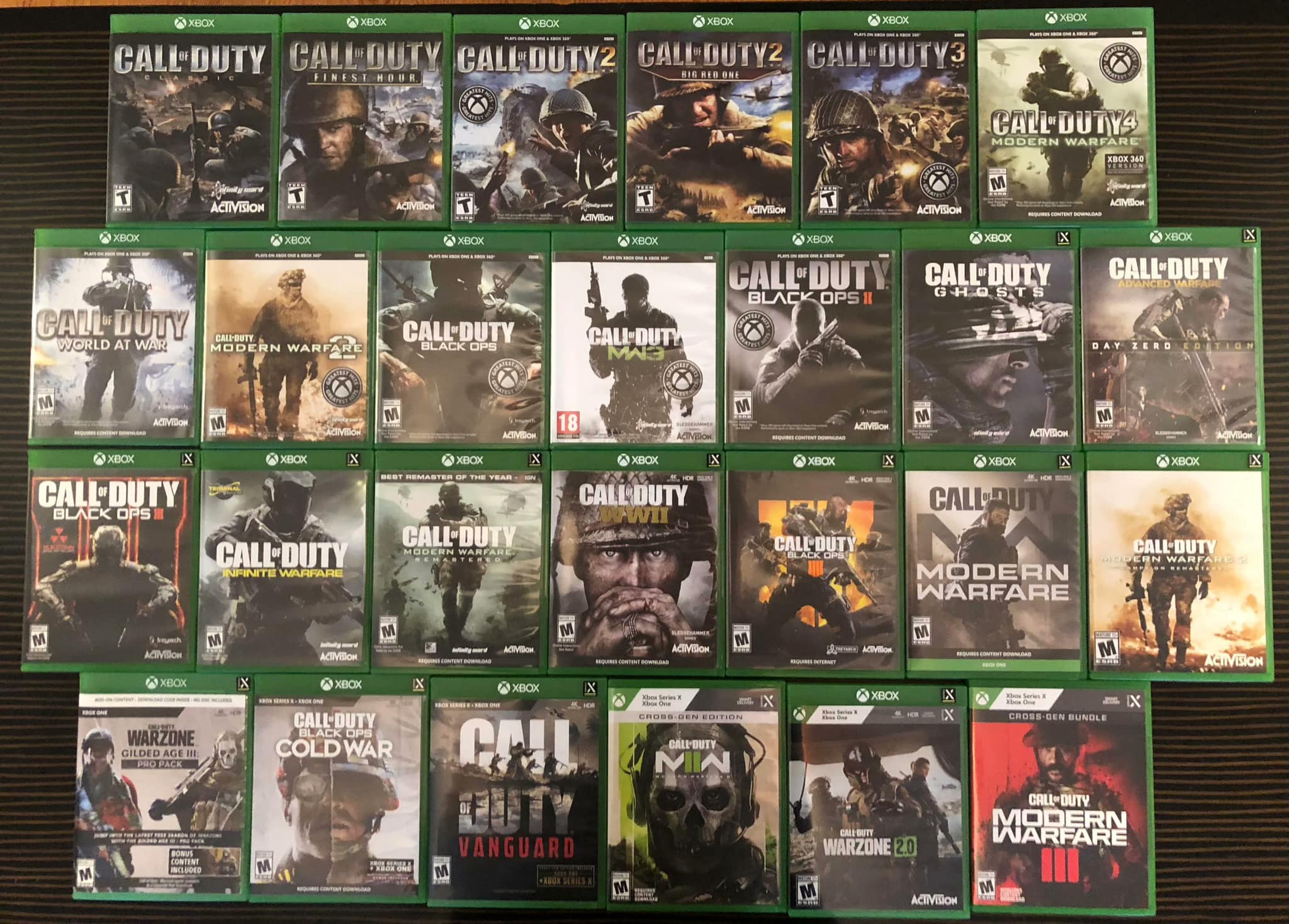 Lot De Jeux XBOX 360 - Resident Evil, Hitman, Call Of Duty, Battlefield
