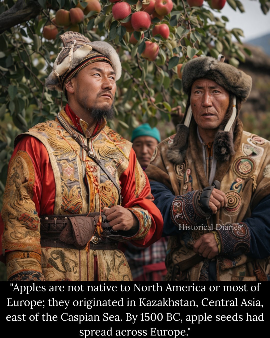 Psychology - The origins of apples in North America trace back to the ...