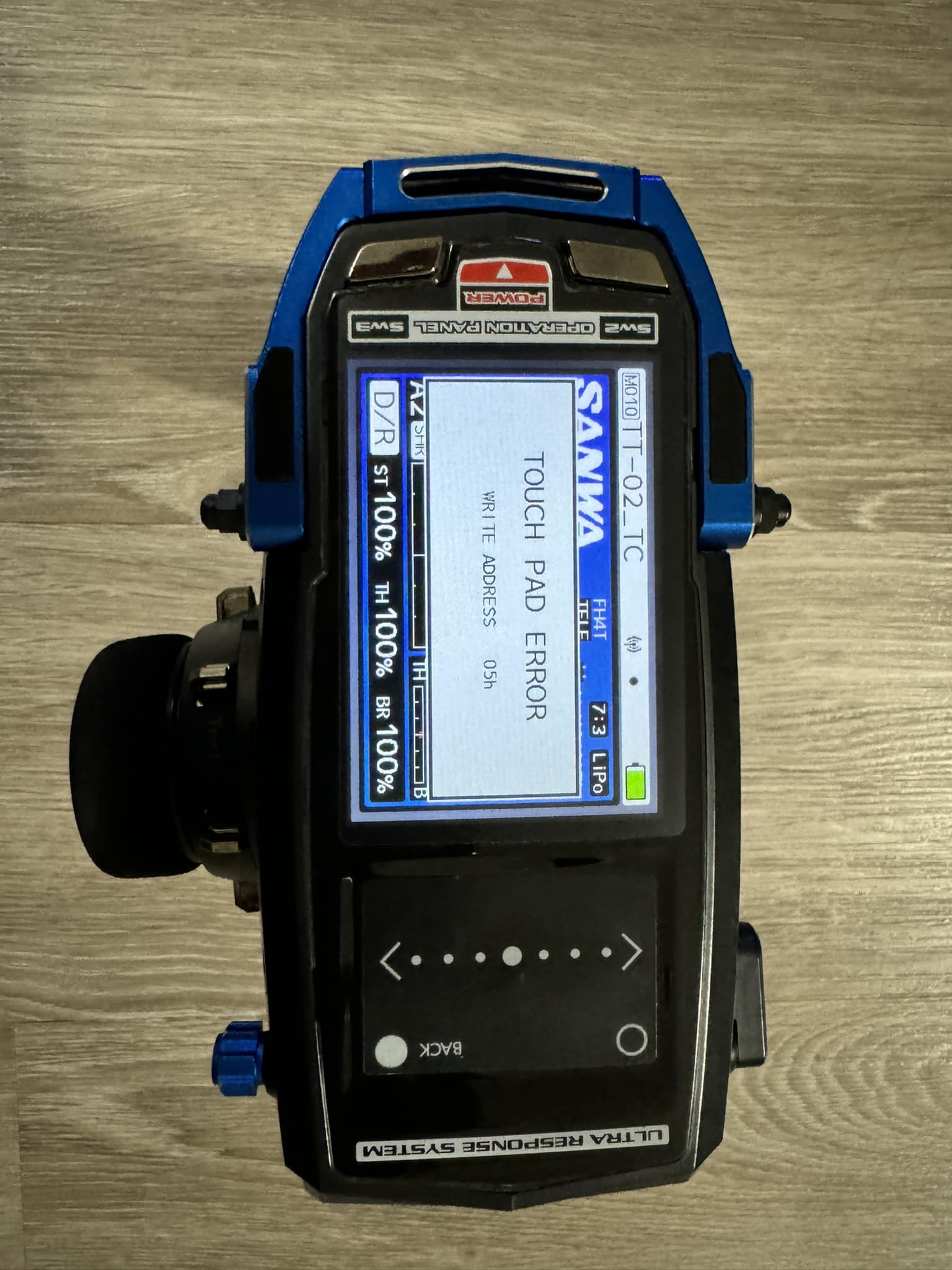 Sanwa SGS-02 setup issues with MT-5 and PGS-CL2