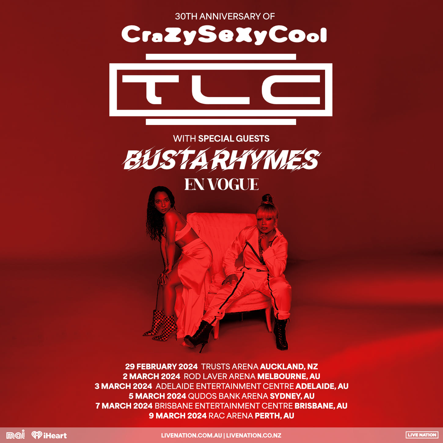 PRESALE IS LIVE! ❤️ Grab early access tickets now for TLC & Salt
