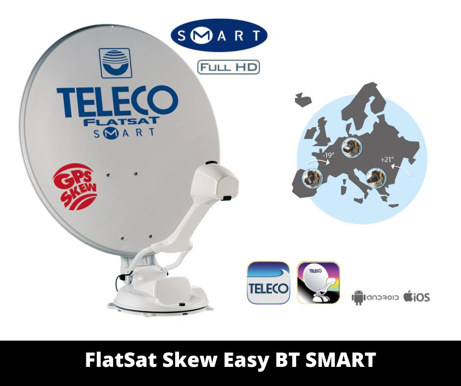 Teleco Group - FlatSat Easy Skew BT Smart antenna: the...