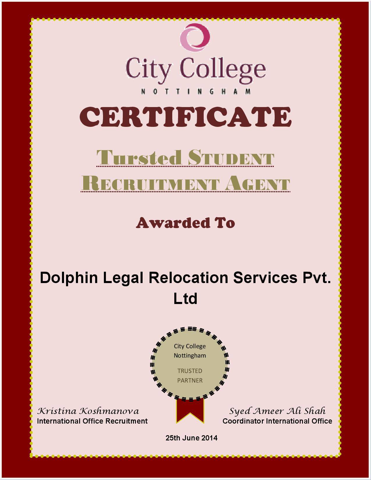 Dolphin Legal Relocation Services Private Limited | Panchkula