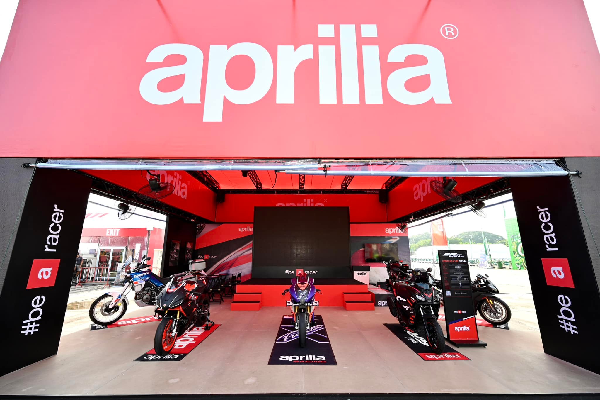Aprilia - Let’s Start! #ThaiGP🇹🇭 มาพบกับบูธ APRILIA... | Facebook