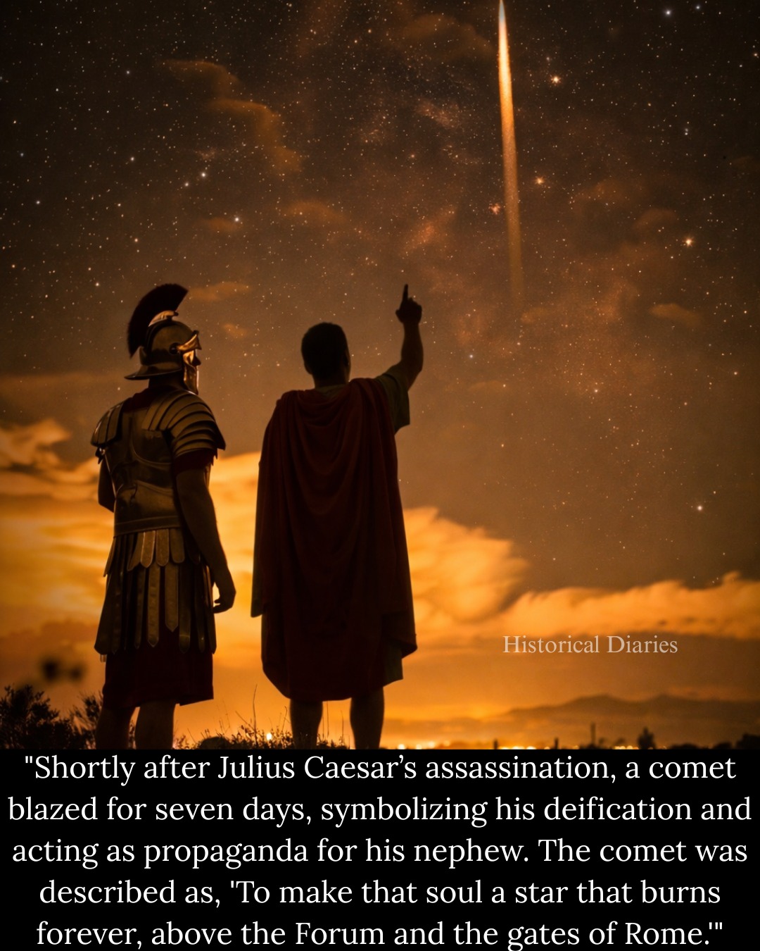 Historical - Caesar's Comet, also known as Sidus Iulium (