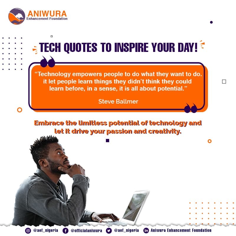 Aniwura - 💡 Tech Quotes to Inspire Your Day! 