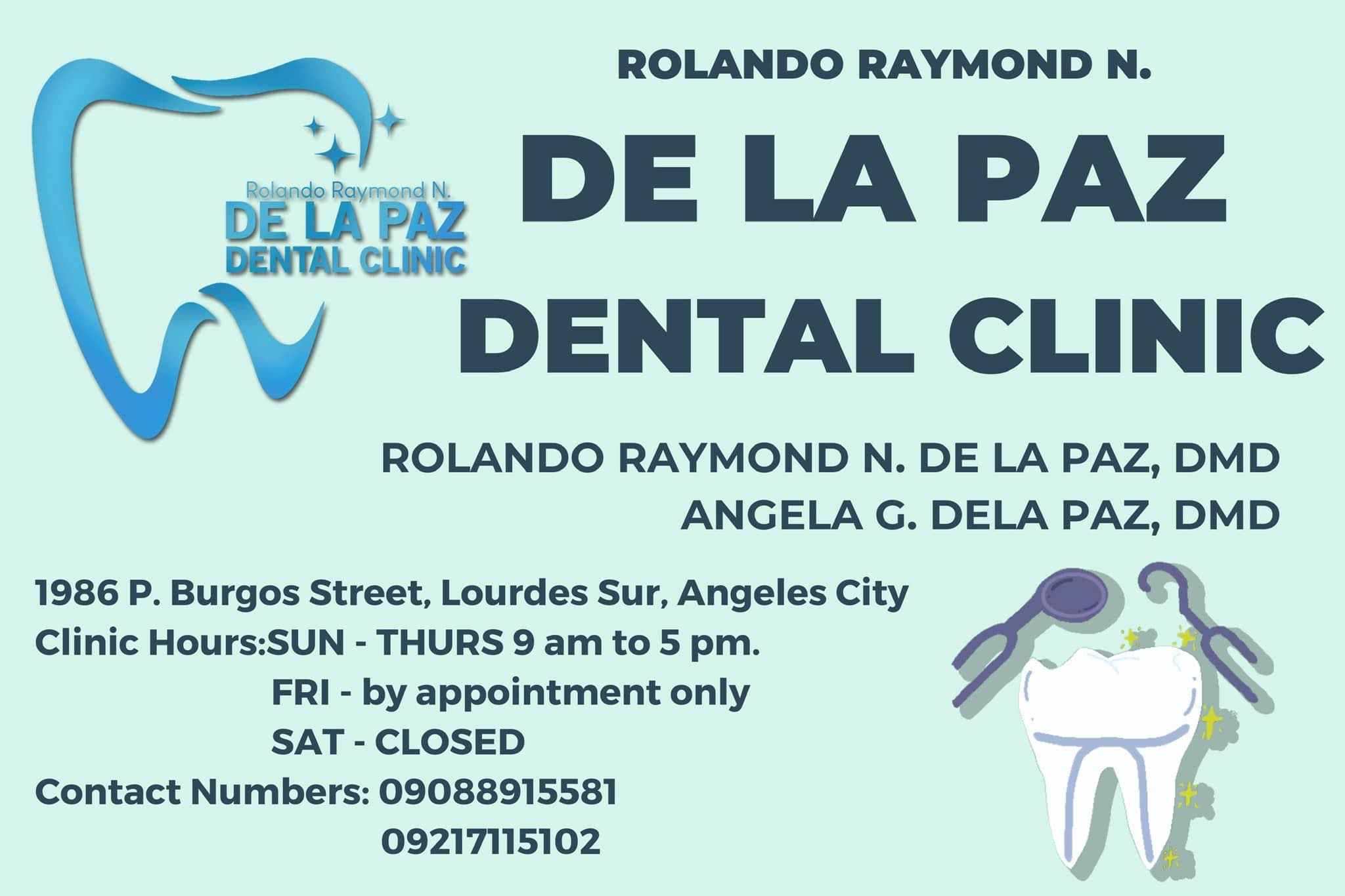 Rolando Raymond N. De La Paz Dental Clinic | Angeles City