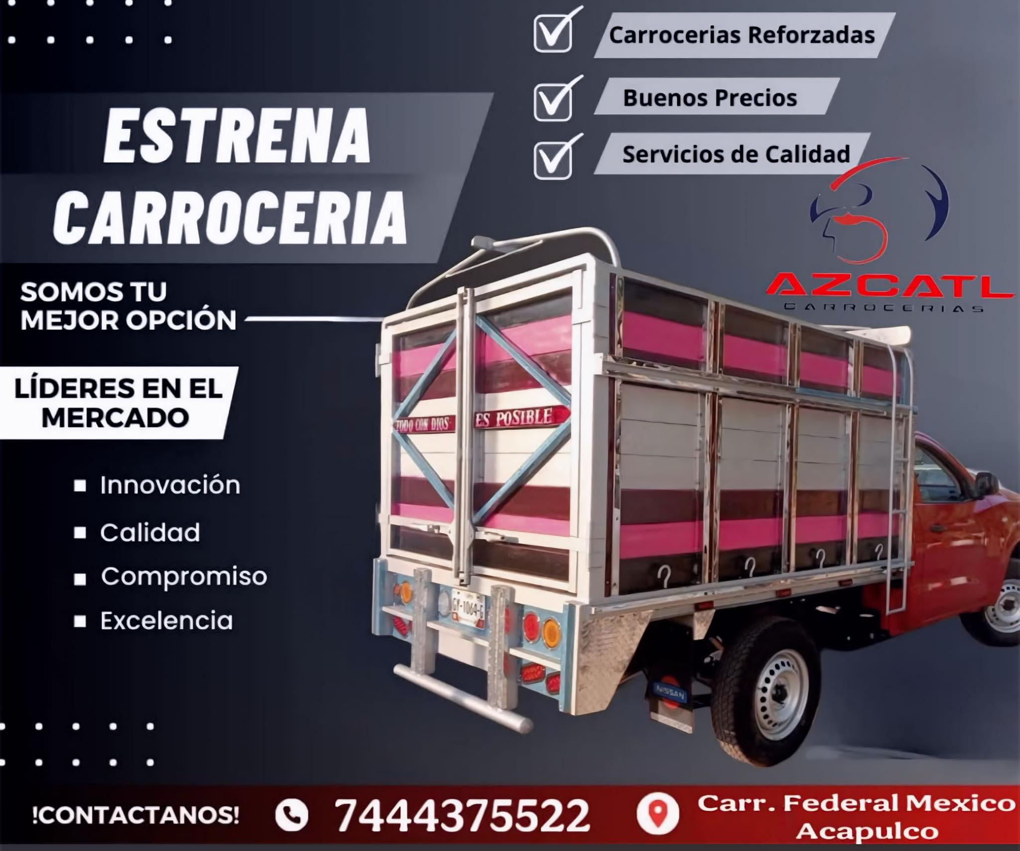 Azcatl Carrocerías | Acapulco