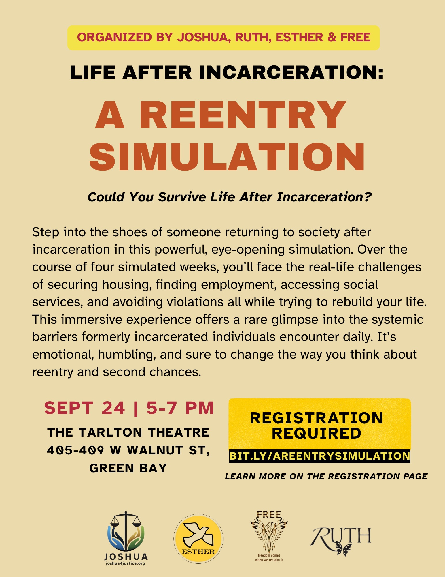 Life After Incarceration: A Reentry Simulation