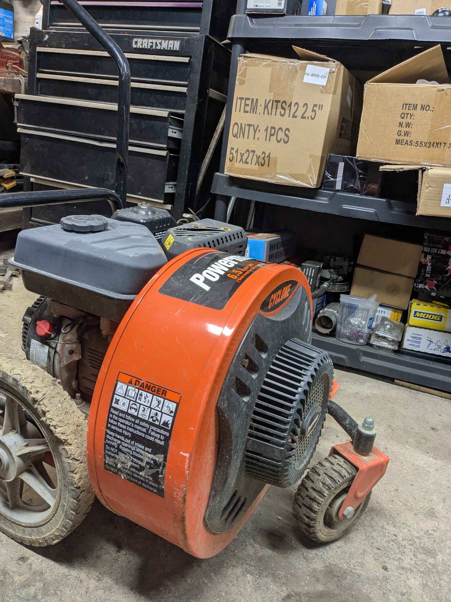 Powermate cyclone 150 mph blower - Leaf Blowers & Vacuums - Clinton ...