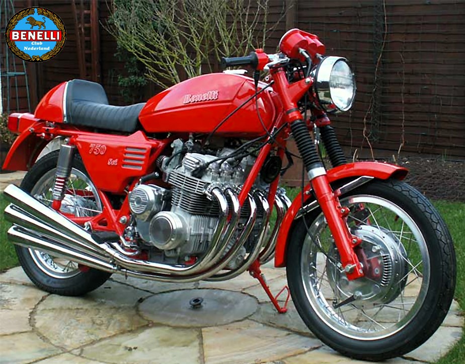 Minichamps model Benelli 750 Sei very nice details they were