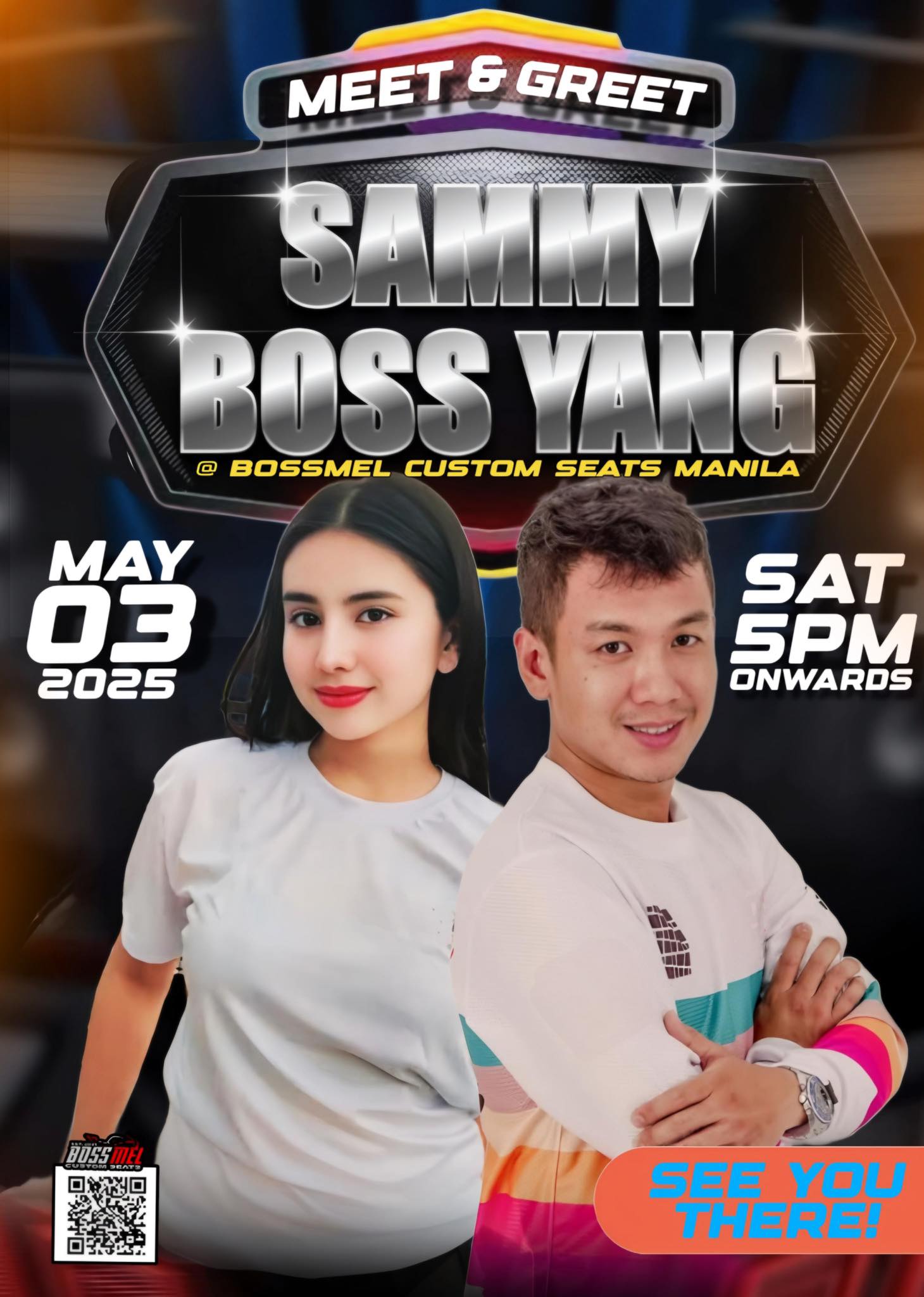 BossMel - Finally this Coming May 3! SAMMY BOSS YANG MEET & GREET sa ...