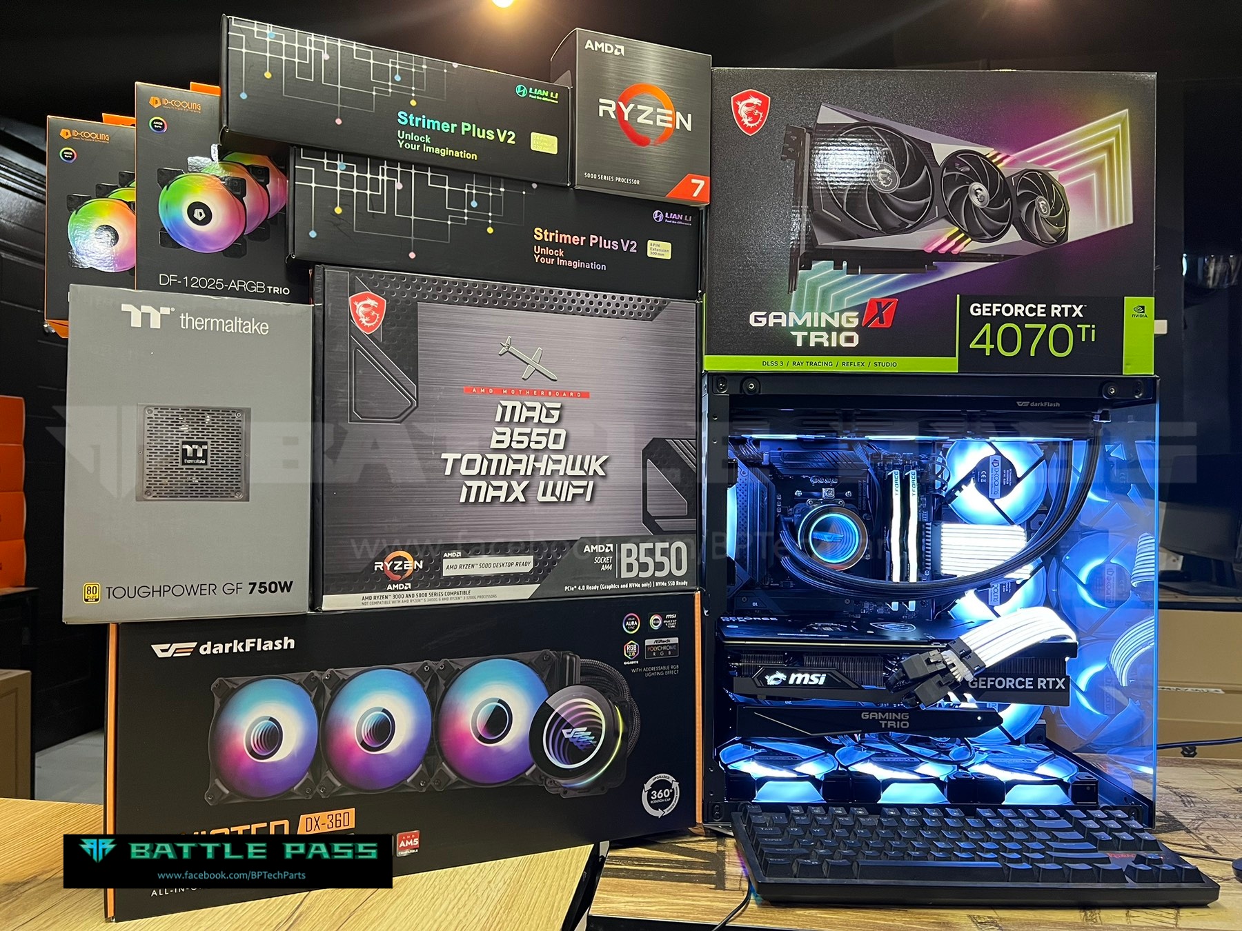 High-FPS Gaming Rig with the... - Battle Pass Tech Parts | Facebook