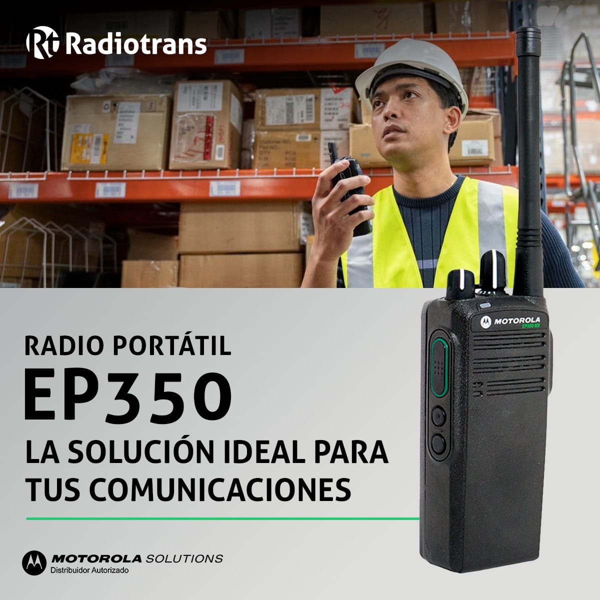 Radiotrans - Disponible los radios portátiles ep350 son confiable y ...