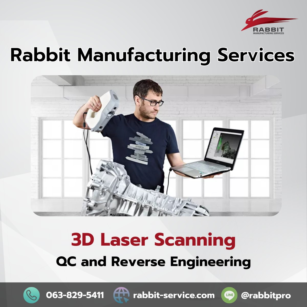 Rabbit - ให้บริการ QC และ Reverse Engineering ด้วยเทคโนโลยีที่แม่นยำ ...