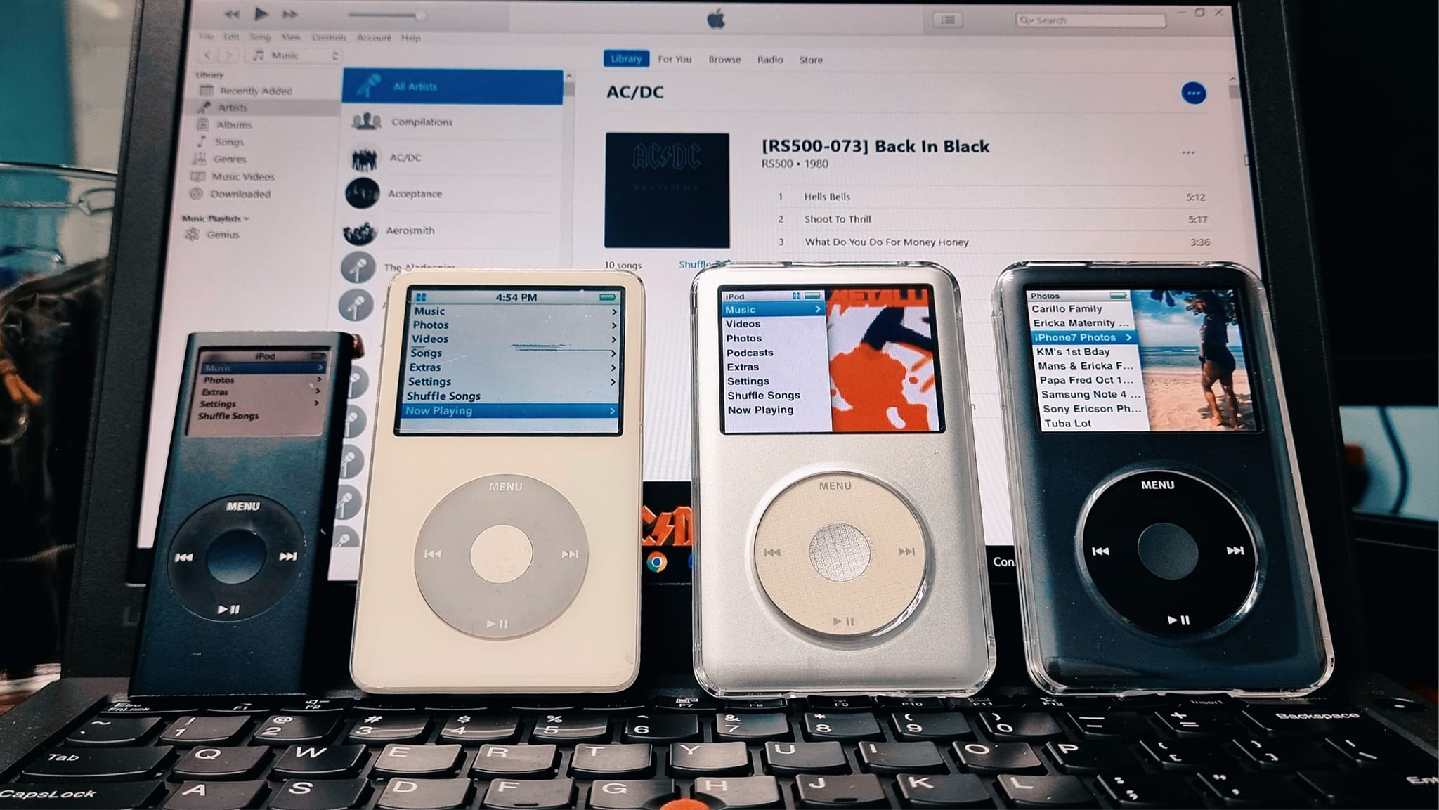 ipod classic and nano collection
