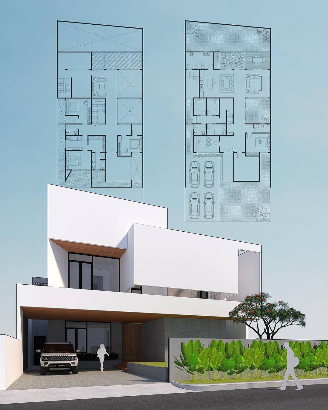 Maddy Architect - ️ House Exterior Design 😍 Rate out of 1...