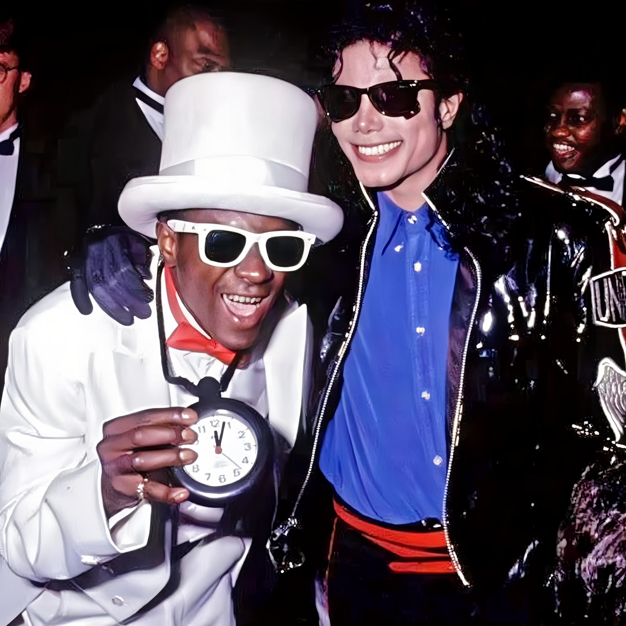 Trivia: Who's jacket did MJ wear during his legendary performance