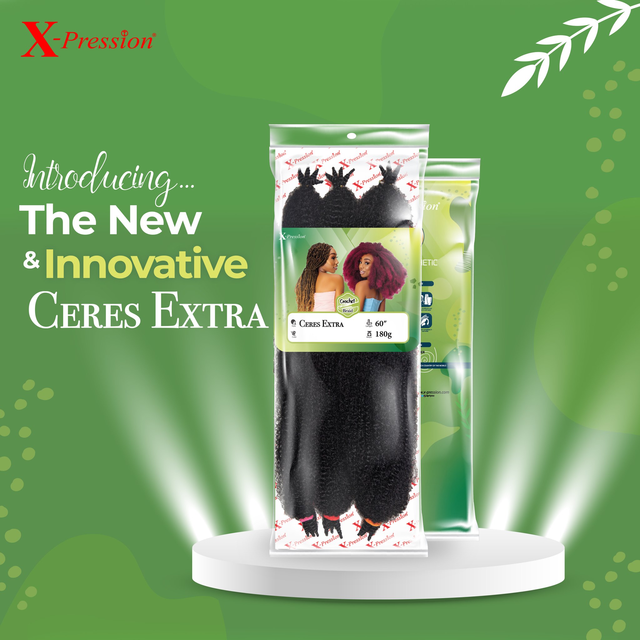 Introducing!📢📢📢 The New & Innovative X-Pression CERES EXTRA