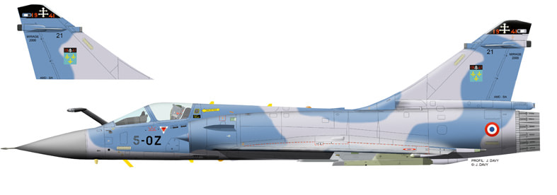 Histoire de l'aviation et l'Espace - Profil couleur d'un Dassault ...