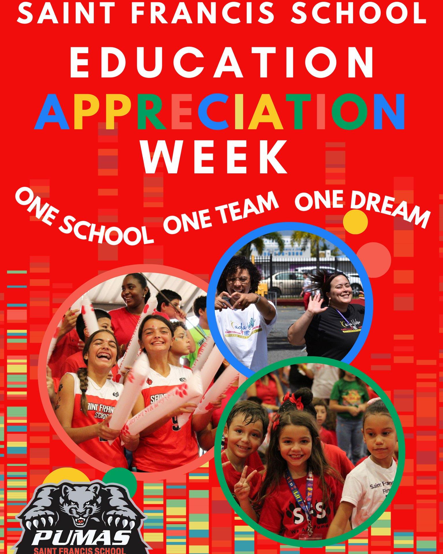 SAINT - 🌟 Happy Education Appreciation Week! 🌟 On May 5–9, we celebrate ...